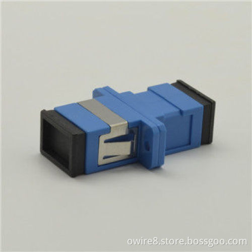 SC Fiber-optical Adapter, SM-simplex, Low-insertion Loss